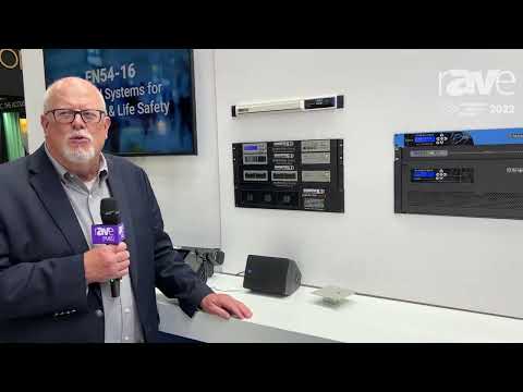 ISE 2022: AtlasIED Features EN-54 Voice Evacuation System, Speakers, Passive Line Arrays and More