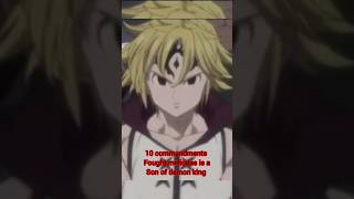 Meliodas In Prime As A Leader Of 10 Commandments