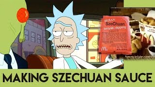 Rick And Morty - Szechuan Sauce Recipe Making The Mcdonalds Mulan Sauce From Scratch