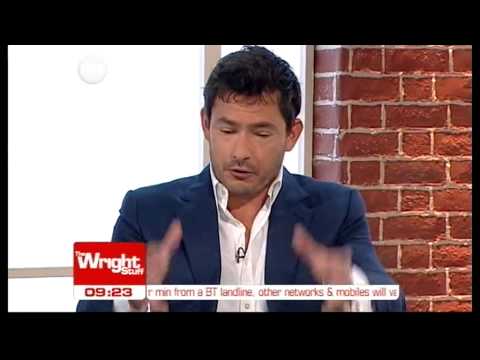Giles Coren appeared on the show to promote his new book Anger Management