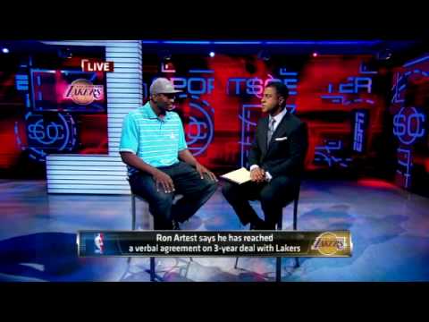 Ron Artest Lakers Haircut Ron Artest Lakers Haircut