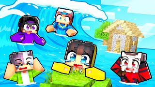 Ejderha Adasina Tsunami̇ Vurdu, Ejderha Adasinin Sonu... Minecraft