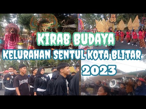Kirab Budaya Kelurahan Sentul kota Blitar 2023