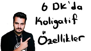 6 Dkda Ayt Kimya Koligatif Özellikler Sıvı Çözeltiler