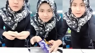 Style Hijab Ketat Tante Bohay Watermelon Jumbo Super Tembem