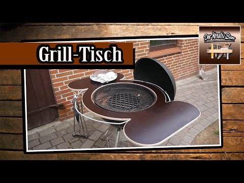 Grill selber bauen.Wir bauen einen Tisch mit Grill. Grill selber bauen.Wir bauen einen Tisch mit Grill.