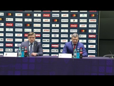 Сочи - ЦСКА. Пресс-конференция тренеров