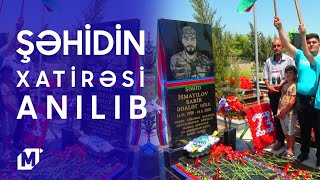 Sabirabadda şəhid Sabir İsmayılov doğum günündə xatirəsi yad edilib