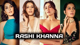 Rashi Khanna Hot Traditional Indian Attire Photoshoot Compilation. Celeb Clips