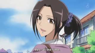 Usui at Misaki's House!