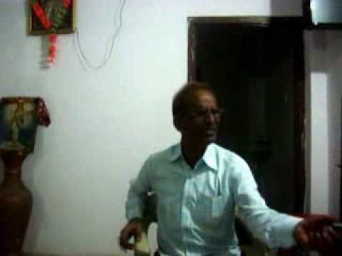TRIBUTE TO MANNADEY.BY GIRISH SHARMA. .by singing song TUJHEY...