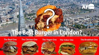 The Five Best Burgers In London 2022 - Review Of Some Tasty Tasty Burgers