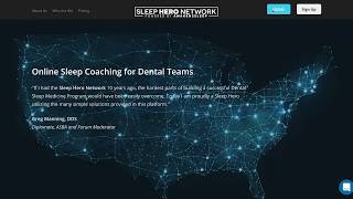 Sleep Hero Network Walkthrough - Online Dental CE and Education Platform
