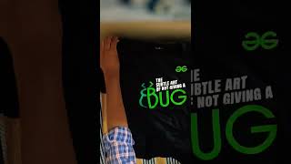 Geeks For Geeks Tshirt Gfg Goodies Gfg Swags