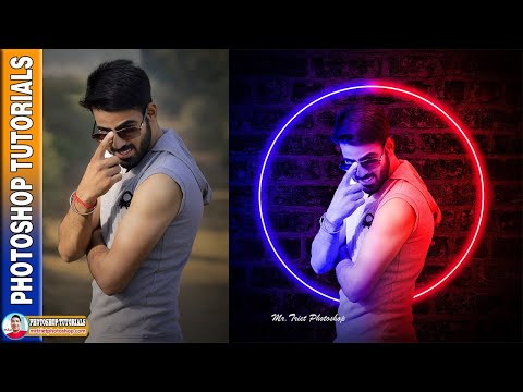 Cách Tạo Ảnh Hiệu Ứng Đèn Neon 🔴 MrTriet Photoshop Tutorials