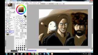 Speed Paint: Men in Suits - Cryaotic, Pewdiepie and CinammonToastKen
