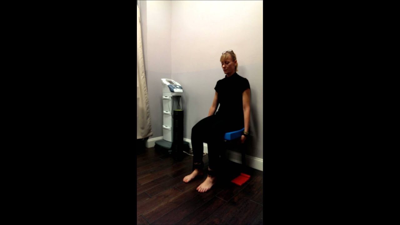 Knee Extension w/ ankle weights YouTube