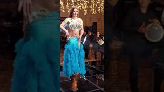 Diana In Blue Costume