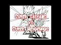 Goku y gohan vs sonic y shadoow