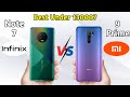 Infinix Note 7 vs Redmi 9 prime