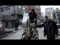 Check out this Chinese farmer riding his robot horse!