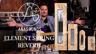 Anasounds Elements Spring Reverb | Coolest Reverb Pedal Combo Ever? | Tone Tasting