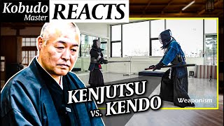 Why Kenjutsu Is Useless Against Kendo | Kobudo Master Reacts To 