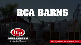 Raised Center Aisle Rca Barns By Fcp, Americas Best-Built Barns And Buildings.