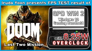 Doom2016 Last Two Mission M3-7Y30 Hd 615 Gpd Win 2 8.25W
