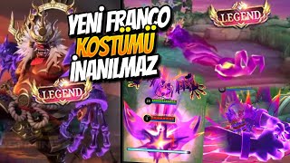 YENİ LEGEND FRANCO KOSTÜMÜ İNANILMAZ - Mobile Legends