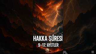 Hakka Suresi̇ Meali̇ 9-17. Ayetler Gerçekleşecek Olan Kıyamet
