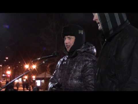 Харківські спортсмени-миротворці на #Євромайдані у #Харкові 1 лютого 2014 р.