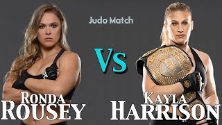 Women's Judo Fight: Ronda Rousey Vs Kayla Harrison