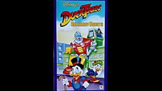 Digitized opening to DuckTales Runaway Robots (UK VHS)