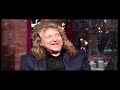 Zeppelin' Page, Plant, Jones on David Letterman (December 3, 2012)