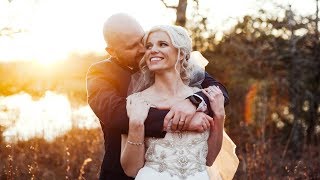 A Tearful Walk Down the Aisle | Outdoor Texas Wedding