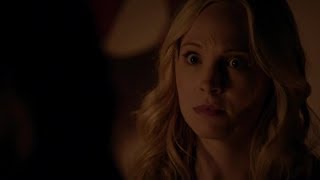 The Vampire Diaries 7x06 Caroline finds out she is pregnant with Alaric's twins 