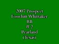 Foswhitt Whittaker - Jr. Season