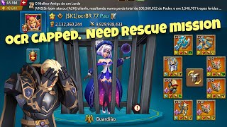Lords Mobile - Ocrbr77 Emperor Account Was Capped. 1800% Blast Account Come To The Rescue