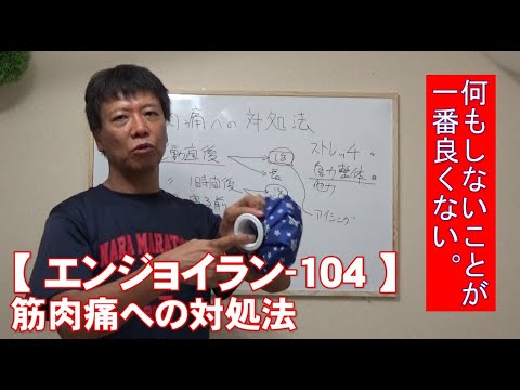 #104 筋肉痛への対処法/筋肉痛改善ストレッチ・身体ケア【エンジョイラン