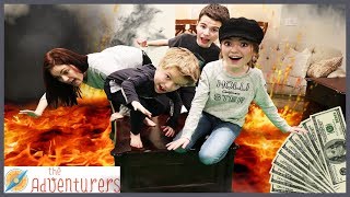 Floor Is Lava - Lava Monster! Last To Leave Temptations Part 3 / That YouTub3 Family