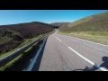 Riding down from Lecht ski centre to Tomintoul in clear weather, Full HD - 60 FPS (September, 2015)