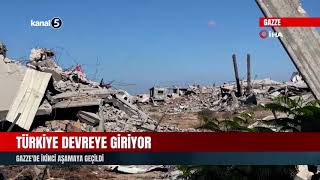 Türkiye Devreye Giriyor Gazzede İkinci Aşamaya Geçildi
