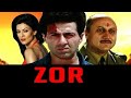 Zor (1998) Hindi | Sunny Deol, Sushmita Sen, Milind Gunaji, Om Puri, Anupam Khe
