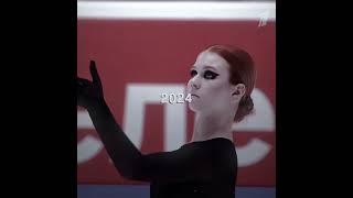 Alexandra Trusova 2022 Vs 2024