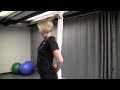 Total Health Systems Towel Stretch for Shoulder Internal Rotation by Laurie Nuyens, Athletic Trainer