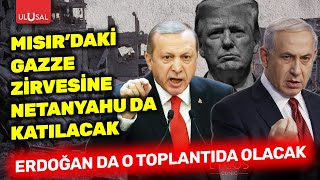 Son Daki̇ka Netanyahu, Mısırdaki Erdoğanın Da Katılacağı Gazze Zirvesine Katılacak