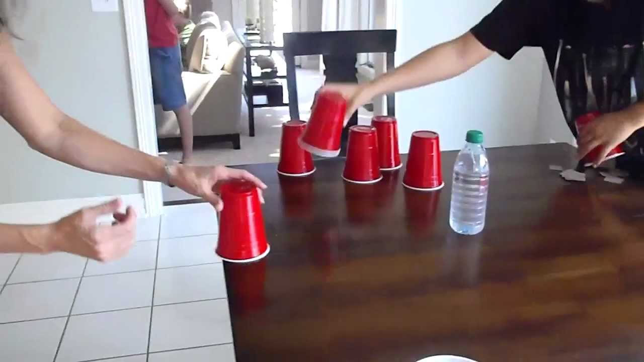 minute to win it challenge-challenge 10 flip your lid - YouTube