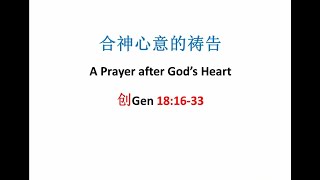 2022年11月13日 主日崇拜 《合神心意的禱告》 鄧大爲牧師
