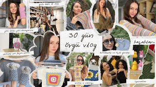 30 Gün Örgü Vlog Sezon 1 Finali Tüm Günler